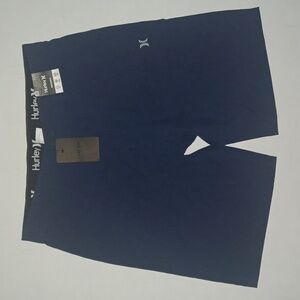 Hurley All Terrain Hybrid Walking Shorts Color-Blue Size-32 NWT